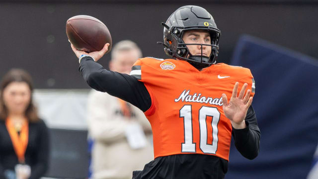 Bo Nix Senior Bowl